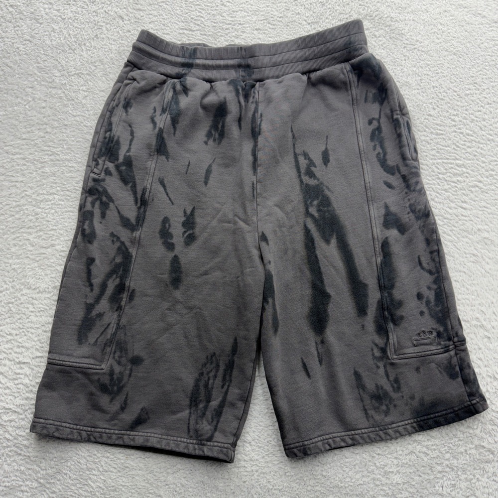 A-COLD-WALL*‎ ACW Men Grey Tie Dye Sweat Shorts Samuel Ross Made in Portugal M